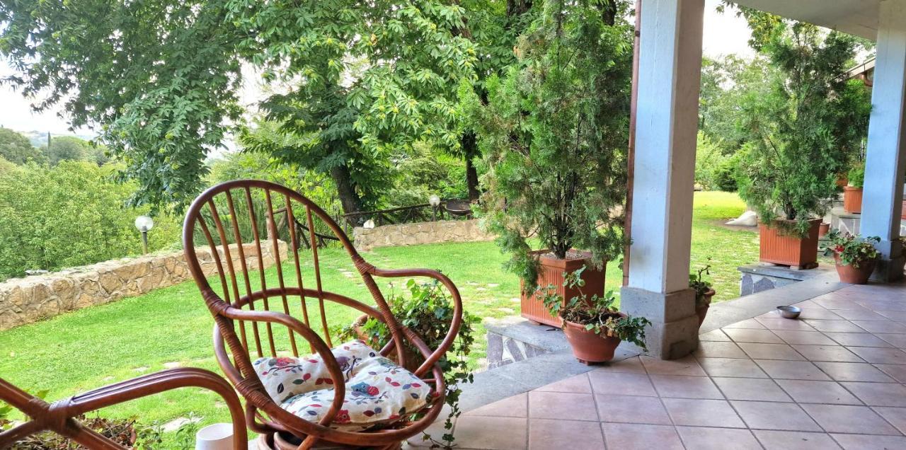 Villa Carolina - Piscina E Parco Panoramico Campagnano Di Roma Zewnętrze zdjęcie