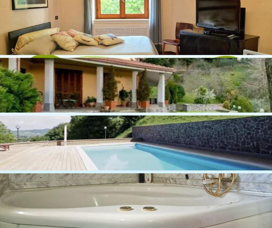Villa Carolina - Piscina E Parco Panoramico Campagnano Di Roma Zewnętrze zdjęcie