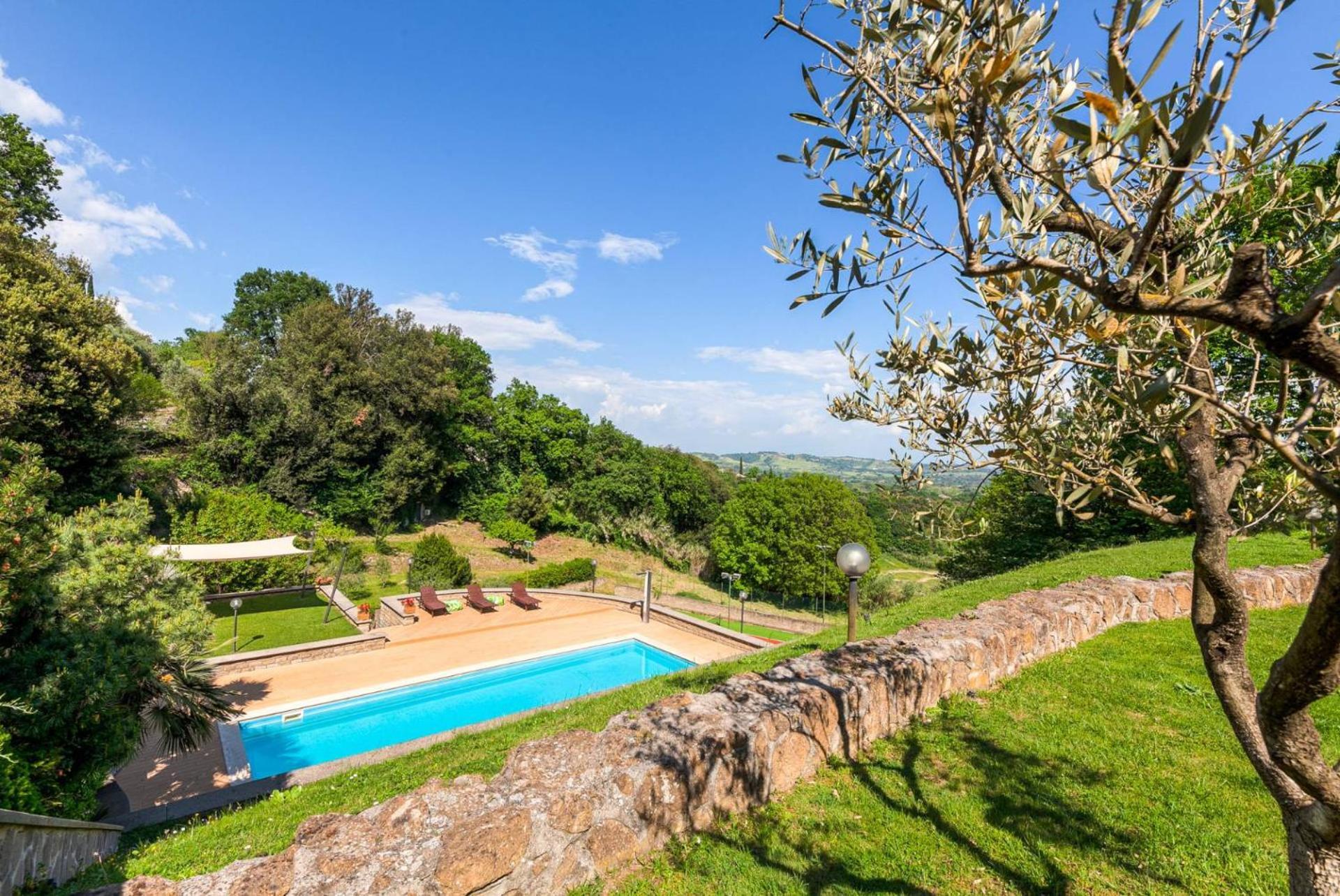 Villa Carolina - Piscina E Parco Panoramico Campagnano Di Roma Zewnętrze zdjęcie