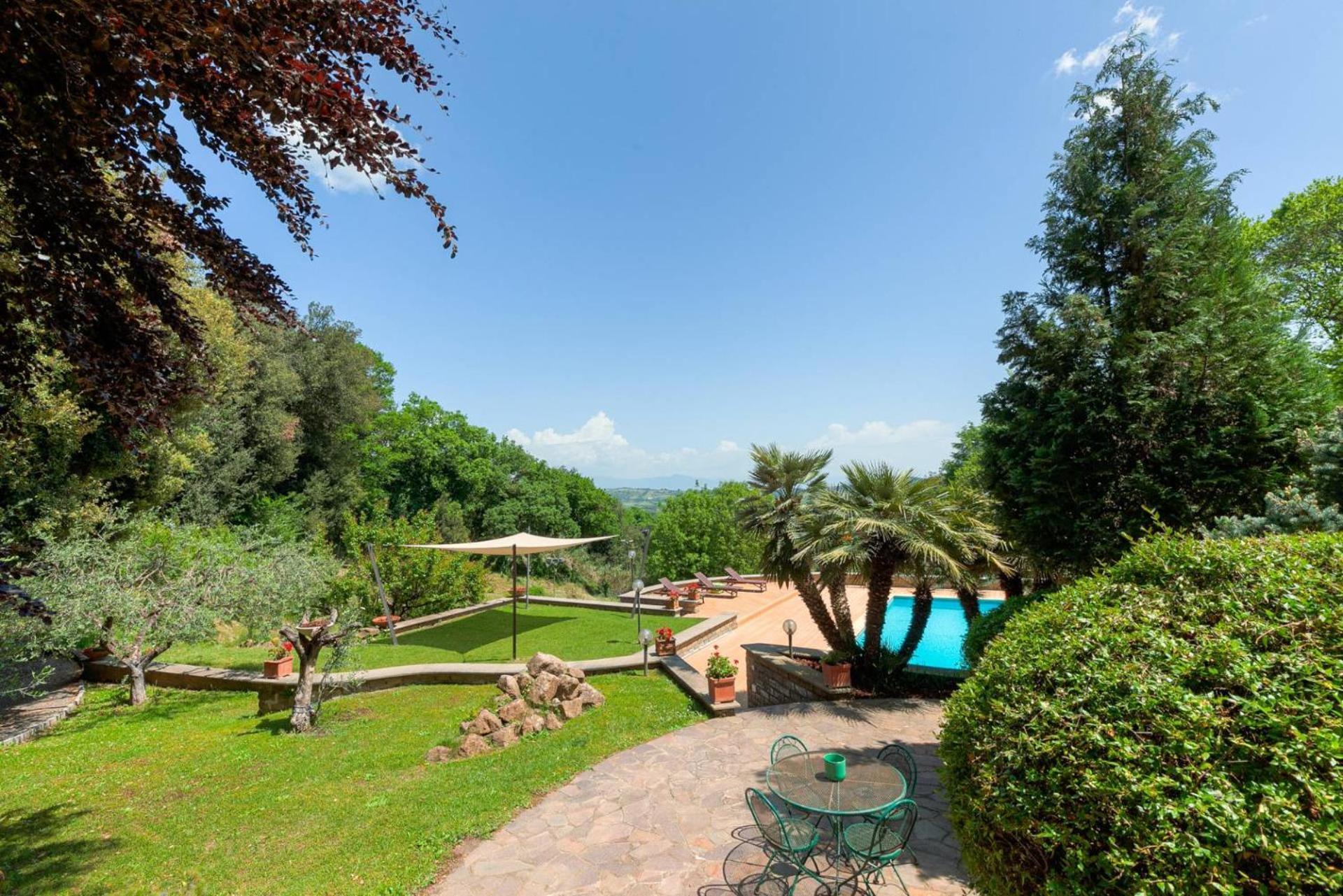Villa Carolina - Piscina E Parco Panoramico Campagnano Di Roma Zewnętrze zdjęcie