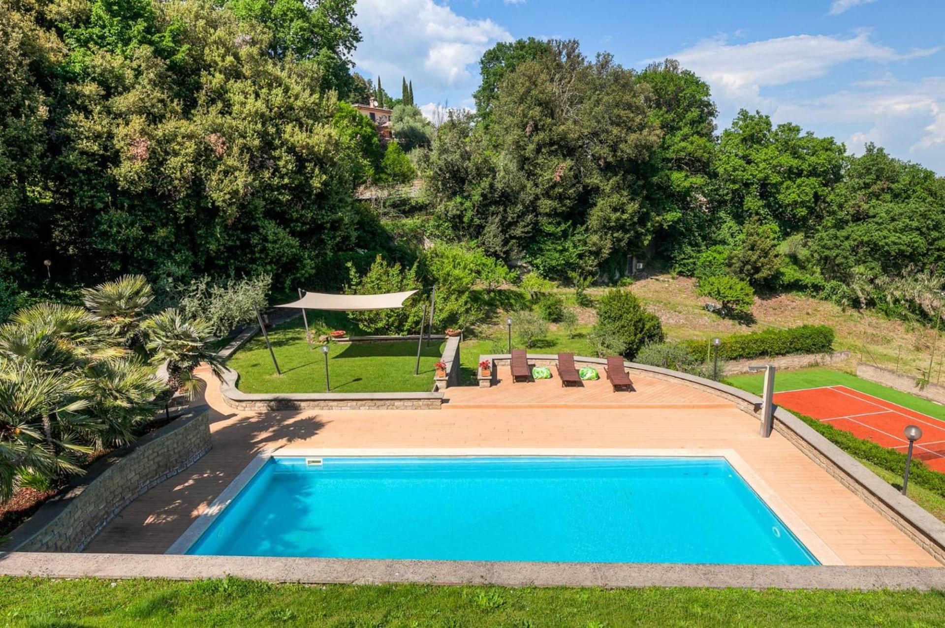 Villa Carolina - Piscina E Parco Panoramico Campagnano Di Roma Zewnętrze zdjęcie