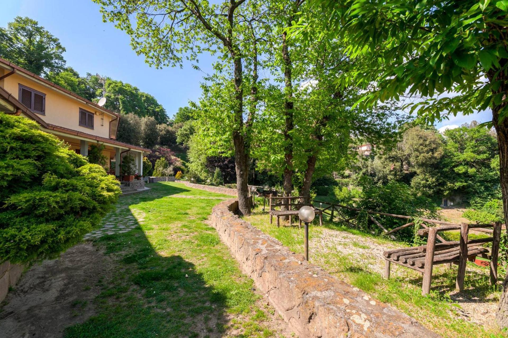 Villa Carolina - Piscina E Parco Panoramico Campagnano Di Roma Zewnętrze zdjęcie